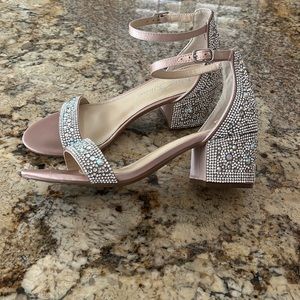 Gorgeous Betsey Johnson rhinestone covered heels